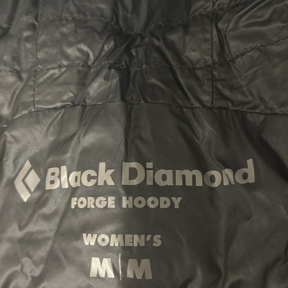 Black diamond orange/coral Down forge hoody size Medium - Picture 9 of 9